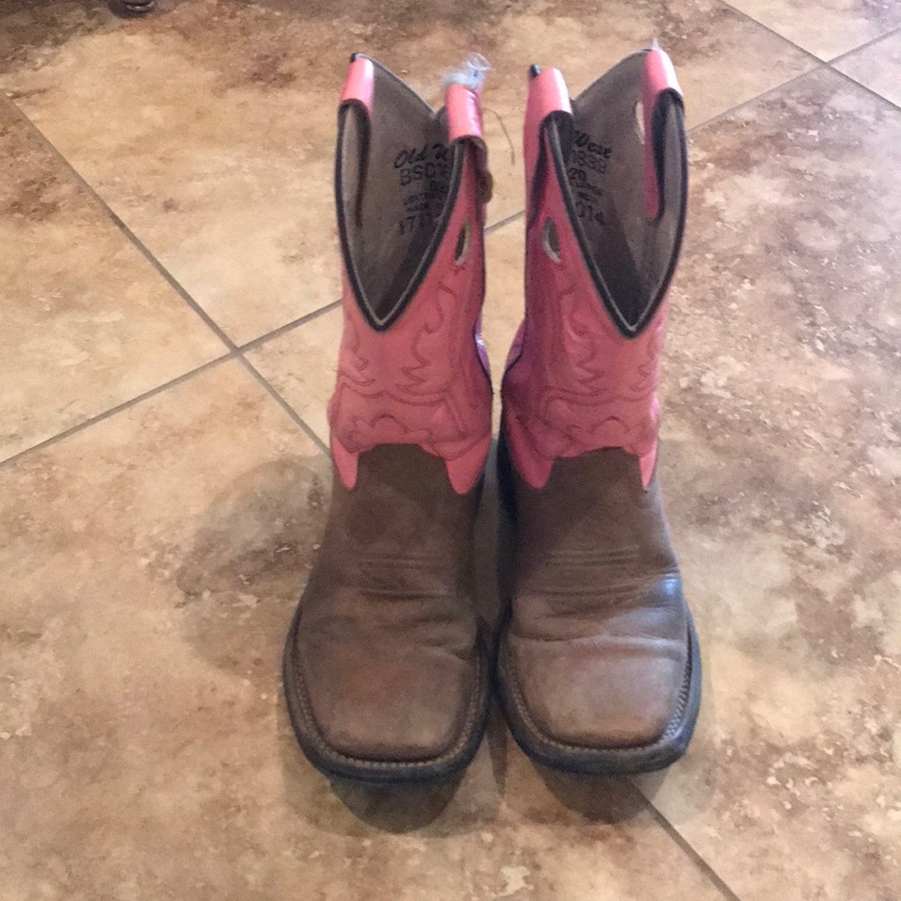 Girls Pink Boots